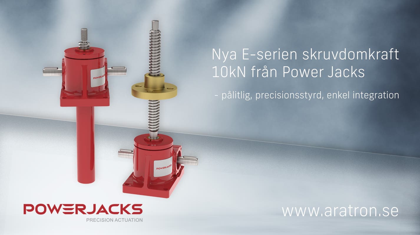 Ny 10 kN skruvdomkraft